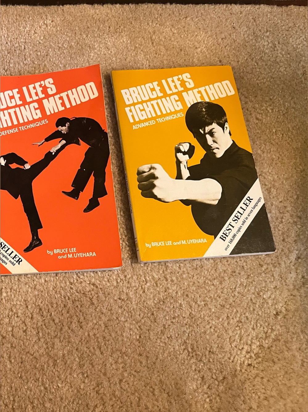 Bruce Lee Fighting Method Set of 3 Books Kung Foo Martial Arts Karate 1976